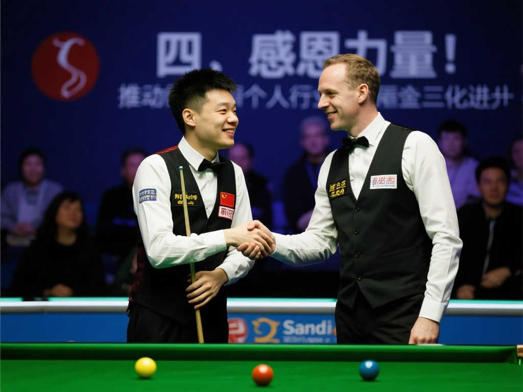 暖心一刻!赵心童赛后特意拜访奥沙利文更衣室,拥抱致谢昔日恩情 暖心一刻!赵心童赛后特意拜访奥沙利文更衣室,拥抱致谢昔日恩情